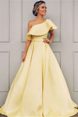 A-Line Off-the-Shoulder Long Prom Dress Formal Evening Dresses 601472