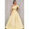 A-Line Off-the-Shoulder Long Prom Dress Formal Evening Dresses 601472