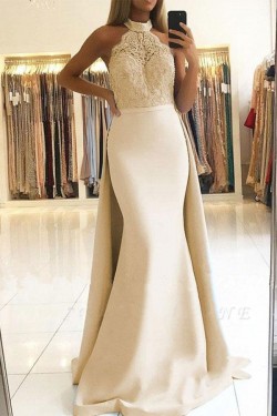 Mermaid Lace Long Prom Dress Formal Evening Dresses 601480