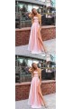 A-Line Long Pink Prom Dress Formal Evening Dresses 601481 A-Line Long Pink Prom Dress Formal Evening Dresses 601481