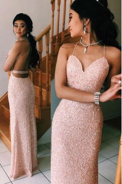 Elegant Sparkling Long Prom Dress Formal Evening Dresses 601495