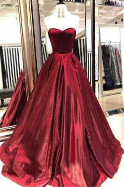 Ball Gown Sweetheart Long Prom Dress Formal Evening Dresses 601498