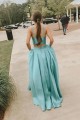 A-Line Two Pieces Long Prom Dress Formal Evening Dresses 601499 A-Line Two Pieces Long Prom Dress Formal Evening Dresses 601499