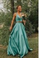 A-Line Two Pieces Long Prom Dress Formal Evening Dresses 601499 A-Line Two Pieces Long Prom Dress Formal Evening Dresses 601499