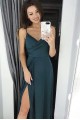 Sheath V-Neck Long Prom Dress Formal Evening Dresses 601509