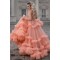 A-Line Beaded Tulle Long Prom Dress Formal Evening Dresses 601511
