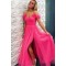 A-Line V-Neck Long Prom Dress Formal Evening Dresses 601515