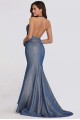 Mermaid V-Neck Long Prom Dress Formal Evening Dresses 601521