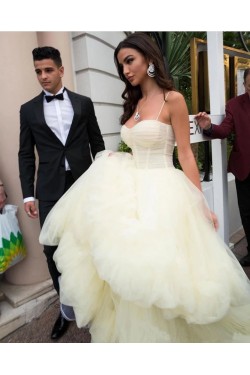 Stunning Tulle Long Prom Dress Formal Evening Dresses 601528