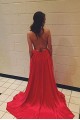 Simple A-Line Long Red Prom Dress Formal Evening Dresses 601541 Simple A-Line Long Red Prom Dress Formal Evening Dresses 601541