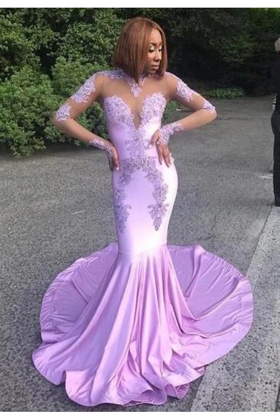 Mermaid Long Sleeves Lace Long Prom Dress Formal Evening Dresses 601565 Mermaid Long Sleeves Lace Long Prom Dress Formal Evening Dresses 601565