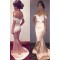 Mermaid Off-the-Shoulder Lace Long Prom Dress Formal Evening Dresses 601569