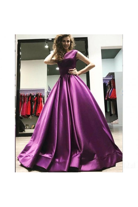 Elegant Satin Ball Gown Long Prom Dress Formal Evening Dresses 601573 Elegant Satin Ball Gown Long Prom Dress Formal Evening Dresses 601573