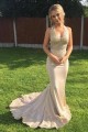 Mermaid Lace V-Neck Long Prom Dress Formal Evening Dresses 601593 Mermaid Lace V-Neck Long Prom Dress Formal Evening Dresses 601593