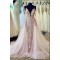 Elegant Lace Tulle Long Prom Dress Formal Evening Dresses 601595