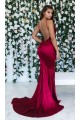 Mermaid Lace V-Neck Long Prom Dress Formal Evening Dresses 601604