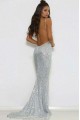 Mermaid Sparkle V-Neck Long Prom Dress Formal Evening Dresses 601606