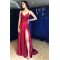A-Line V-Neck Long Prom Dress Formal Evening Dresses 601607