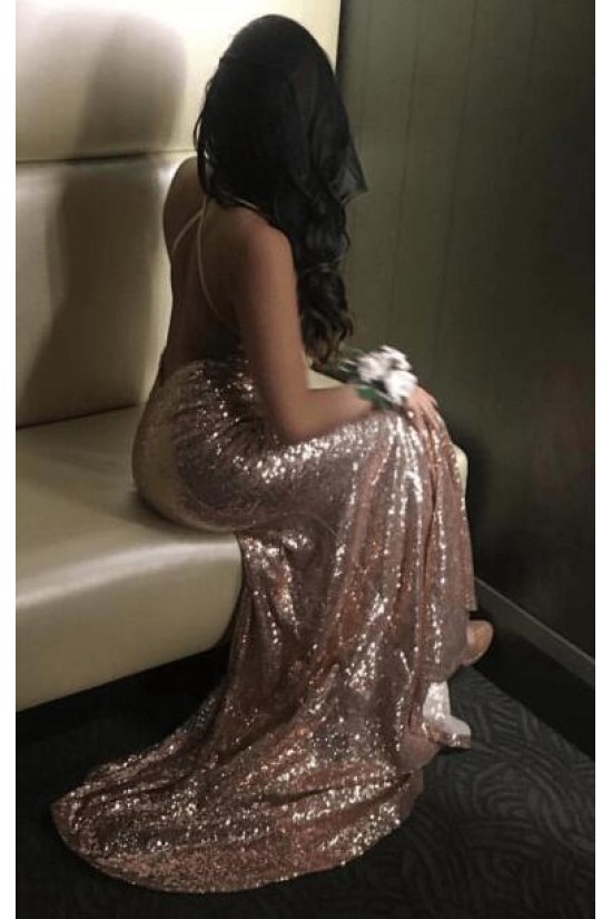 Mermaid Sparkle V-Neck Long Prom Dress Formal Evening Dresses 601618 Mermaid Sparkle V-Neck Long Prom Dress Formal Evening Dresses 601618