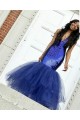 Mermaid V-Neck Sequins Tulle Long Prom Dress Formal Evening Dresses 601621 Mermaid V-Neck Sequins Tulle Long Prom Dress Formal Evening Dresses 601621
