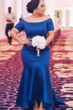 Mermaid Off-the-Shoulder Long Prom Dress Formal Evening Dresses 601645