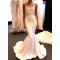 Mermaid Lace Long White Prom Dress Formal Evening Dresses 601647