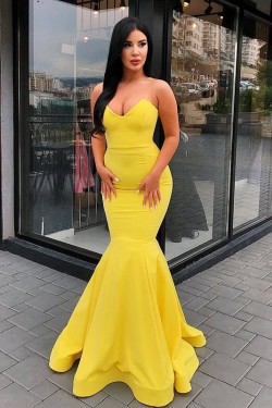 Mermaid Sweetheart Long Prom Dress Formal Evening Dresses 601653