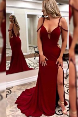 Simple Long Prom Dress Formal Evening Dresses 601676
