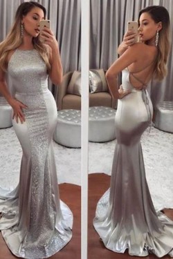 Mermaid Long Prom Dress Formal Evening Dresses 601694