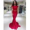 Mermaid Off-the-Shoulder Long Prom Dress Formal Evening Dresses 601695