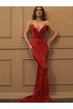Mermaid Sequins V-Neck Long Prom Dress Formal Evening Dresses 601700 Mermaid Sequins V-Neck Long Prom Dress Formal Evening Dresses 601700
