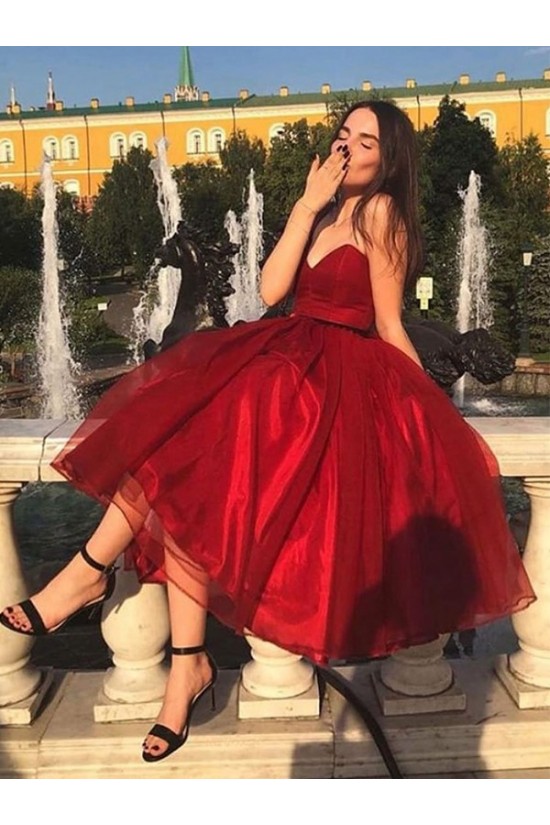 A-Line Sweetheart Red Prom Dress Formal Evening Dresses 601705 A-Line Sweetheart Red Prom Dress Formal Evening Dresses 601705