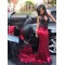 Mermaid Lace Long Prom Dress Formal Evening Dresses 601713