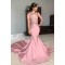 Mermaid Lace Long Prom Dress Formal Evening Dresses 601717