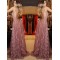 A-Line V-Neck Lace Long Prom Dress Formal Evening Dresses 601730