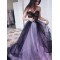 A-Line Sweetheart Lace Tulle Long Prom Dress Formal Evening Dresses 601732