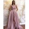 A-Line One-Shoulder Long Prom Dress Formal Evening Dresses 601737