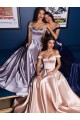 A-Line Off-the-Shoulder Beaded Long Prom Dress Formal Evening Dresses 601747 A-Line Off-the-Shoulder Beaded Long Prom Dress Formal Evening Dresses 601747