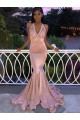 Mermaid V-Neck Long Prom Dress Formal Evening Dresses 601762 Mermaid V-Neck Long Prom Dress Formal Evening Dresses 601762