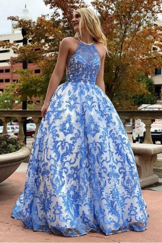Ball Gown Lace Long Prom Dress Formal Evening Dresses 601765 Ball Gown Lace Long Prom Dress Formal Evening Dresses 601765