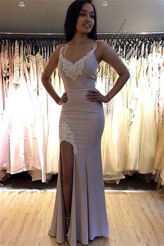 Mermaid Lace V-Neck Long Prom Dress Formal Evening Dresses 601767 Mermaid Lace V-Neck Long Prom Dress Formal Evening Dresses 601767