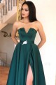 A-Line Beaded Long Prom Dress Formal Evening Dresses 601784