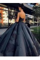 Ball Gown Lace Long Prom Dress Formal Evening Dresses 601785