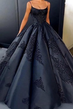 Ball Gown Lace Long Prom Dress Formal Evening Dresses 601785