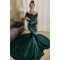 Mermaid Off-the-Shoulder Lace Long Prom Dress Formal Evening Dresses 601788