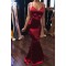 Mermaid V-Neck Long Prom Dress Formal Evening Dresses 601791