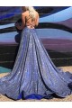 A-Line Sparkle Long Prom Dress Formal Evening Dresses 601801