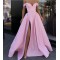A-Line Off-the-Shoulder Long Prom Dress Formal Evening Dresses 601810