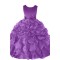 Ball Gown Purple Flower Girl Dresses F010002