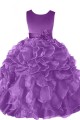 Ball Gown Purple Flower Girl Dresses F010002
